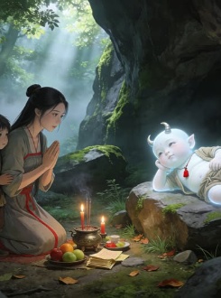 Ta Là Tinh Quái Trong Núi, Bị Một Đứa Nhóc Ép Làm Nương