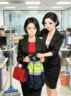 Chỉ Vì Không Like Bài Của Thư Ký, Tôi Bị Đày Làm Tạp Vụ