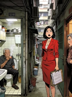 Bồn Cầu Ngoài Cửa Nhà Tôi