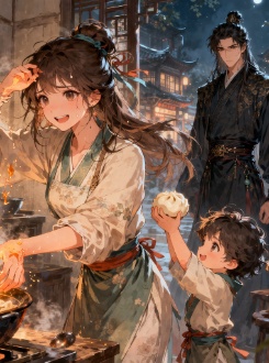 Tiểu Đoàn Tử Nhặt Cha Cho Nương