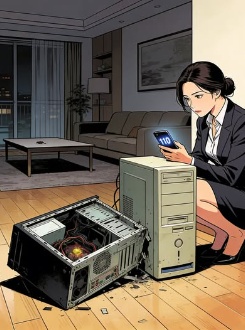 Chiếc Usb Trong Thùng Máy Cũ